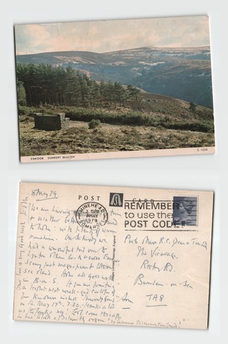 Postcard exmoor dunkery - -,
