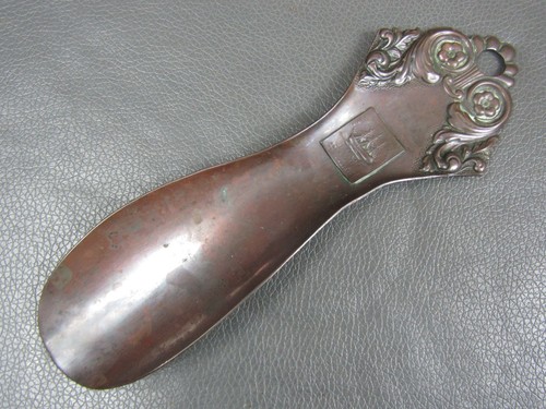 Antique copper souvenir shoe