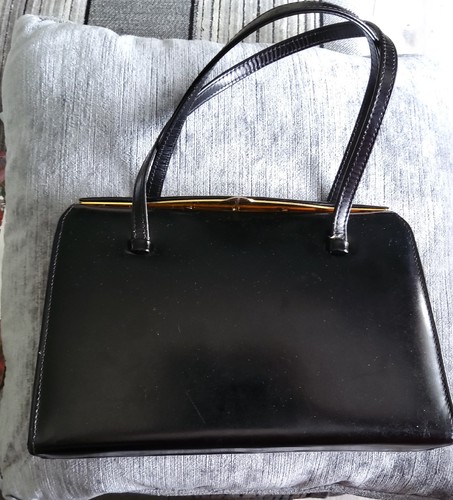 Vintage elbief black leather - elbief,
