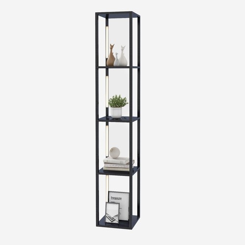 Floor lamp shelves tall - floor, w/