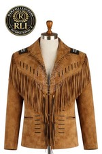 Western Suede Leather Fringe