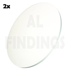 40-50mm Flat large watch or pocketwatch crystal mineral glass 1mm thick