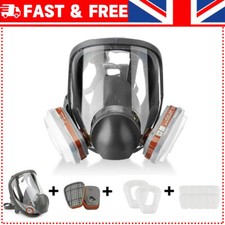 15 in 1 Full Face Gas Mask 6800 Respirator For Chemical Spray Epoxy Resin Safety