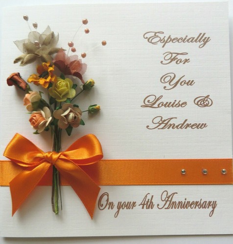 Personalised hand made flowers - personalised,