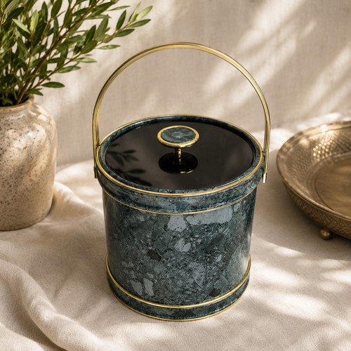 Green colored ice bucket mcm - green,