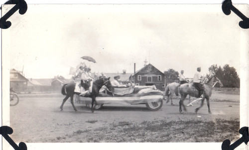 Vintage photograph 4th july - photograph,