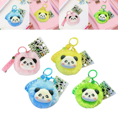Panda doll keychain ornament - panda,