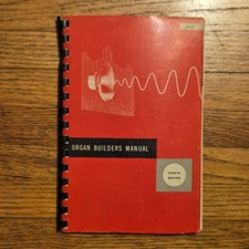 Vintage Organ Builder's Manual