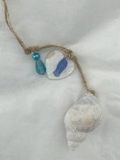 Hanging Shell Hand-Decorated