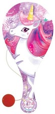 Paddle Bat/ball Unicorn Wooden