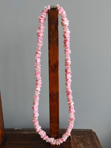 Square shell bead - shell,