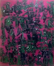 Large Abstract Character Art