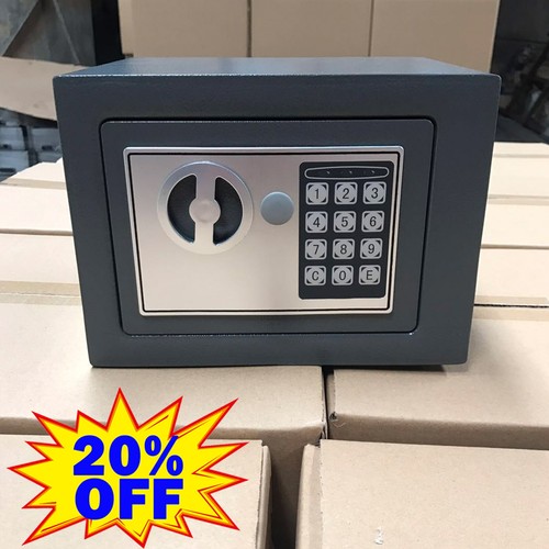 Grey mini safe steel - 4.6,