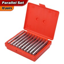 20X 1/8"Steel Parallels Block Set Hardened Precision MillingMachine Parallel Pad