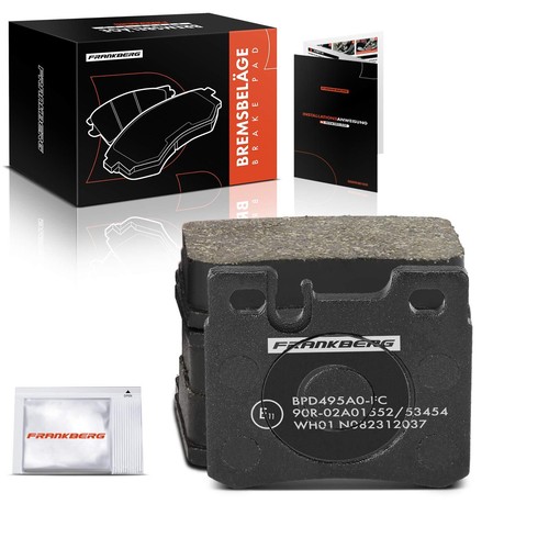 Frankberg rear brake pads - brake,
