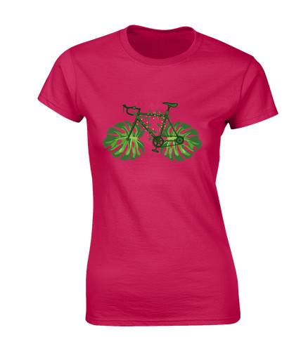 Green bicycle ladies - bicycle,
