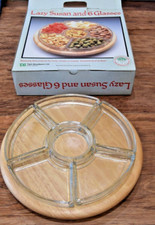 Vintage woodware glass - g,
