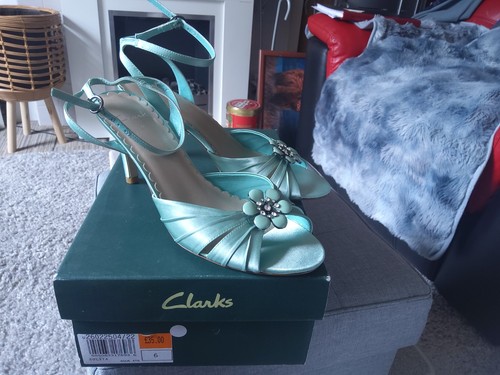 Fabulous clarks aqua - clarks, sattin