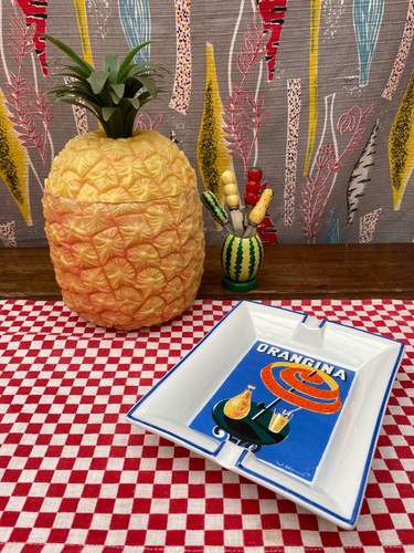 Vintage large orangina - vintage, ceramic