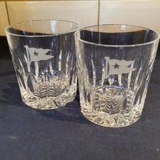 Stuart Crystal - White Star Line Collection - Tumblers - Pair 