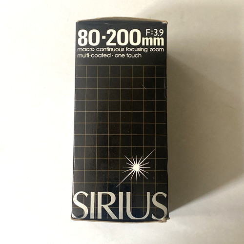 Sirius macro zoom - zoom, 80-200mm