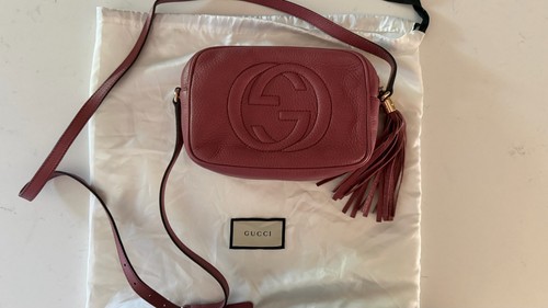 Gucci pink leather soho - pink, disco
