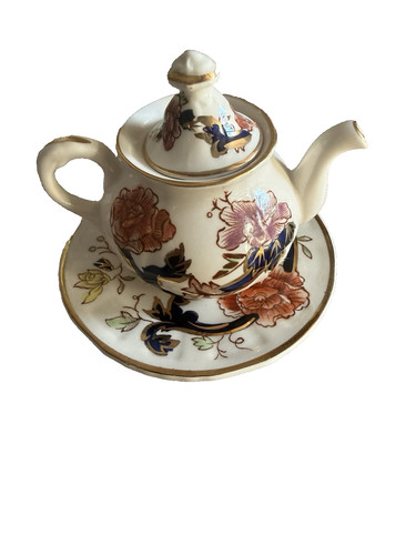 Vintage masons ironstone - ironstone, blue