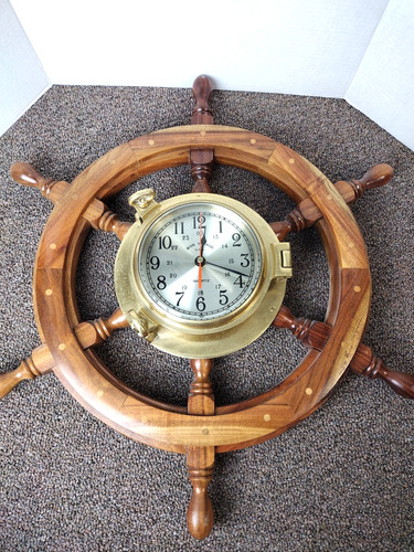 Vtg brass porthole dog legs - dog,