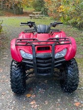 Red Honda Quad Bike 420cc 2008, Manual 2/4 WD Selectable, 2639hours, 21039km.