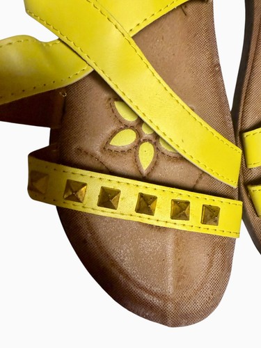 Kynuria yellow sandals - kynuria,