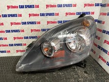 VAUXHALL ZAFIRA CDTI MK2 FL B 2014 PASSENGER BLACK HALOGEN HEAD LIGHT LAMP