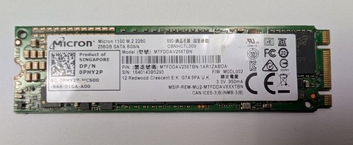 250 256 sata hynix - 256, gb