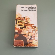 Vintage 1970's Commodore Calculator model 776M Tested Working