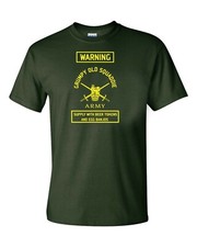 Veteran T-Shirt, British Army, Grumpy Old Squaddie
