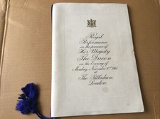 Vintage 1964 Royal Performance Programme The Palladium Tommy Cooper Cilla Black