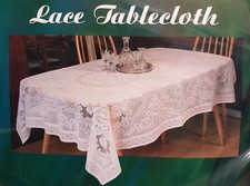 52" x 52" SQUARE LACE TABLE