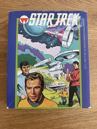 Vintage star trek jigsaw - star,