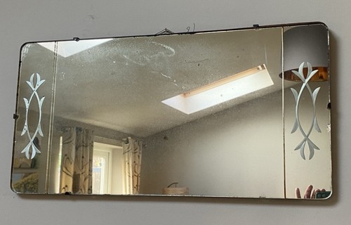 Vintage art deco frameless - art,