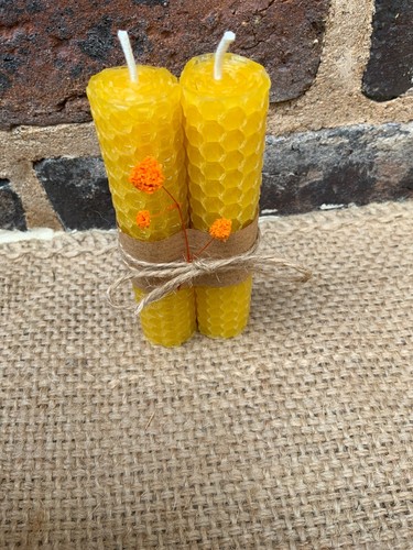 100 beeswax candles hand - 100%,