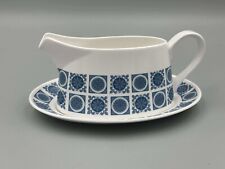 Royal Tuscan Charade - Vintage Handled Sauce Boat and Stand.