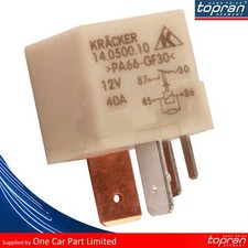 Fuel Pump 167 Relay Topran OE Quality Fits VW Mk2 Mk3 Mk4 Golf Audi and Seat