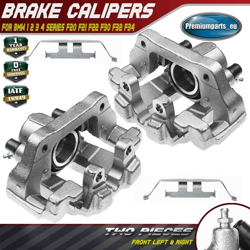 Front brake caliper with - 2x,