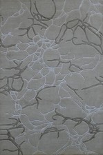 Modern Hand Knotted Wool