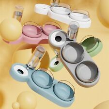 Automatic Cat Bowl Water Dispenser Storage Pet Food Bowl Food Container Dog Cat