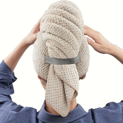 Microfiber hair towel - hair,