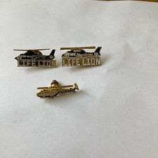 3 Lapel Or Tie Pin Badges Air