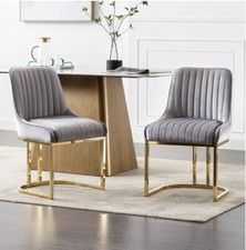 Chair 6pc(With A Golden Metal Frame)