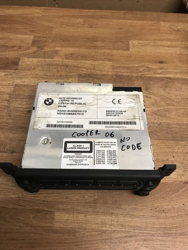 Mini cooper 2006 radio stereo - mini,