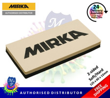 Mirka Sanding Block 125 x 60 x 12mm 2 Sided Soft / Hard - 8392202011
