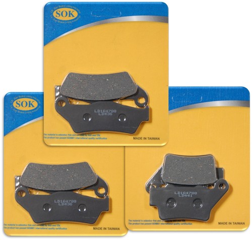 Front rear brake pads - front&rear,